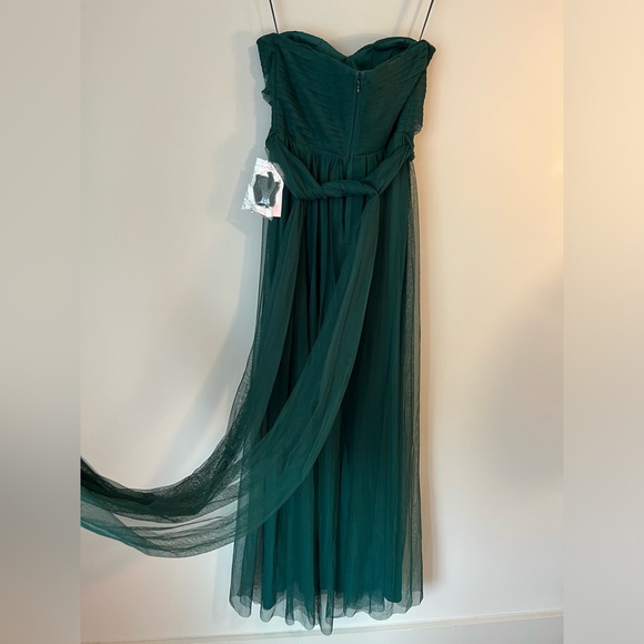 *NWT* Birdy Grey Christina Convertible Dress in Tulle Emerald Green Size M - Picture 15 of 17